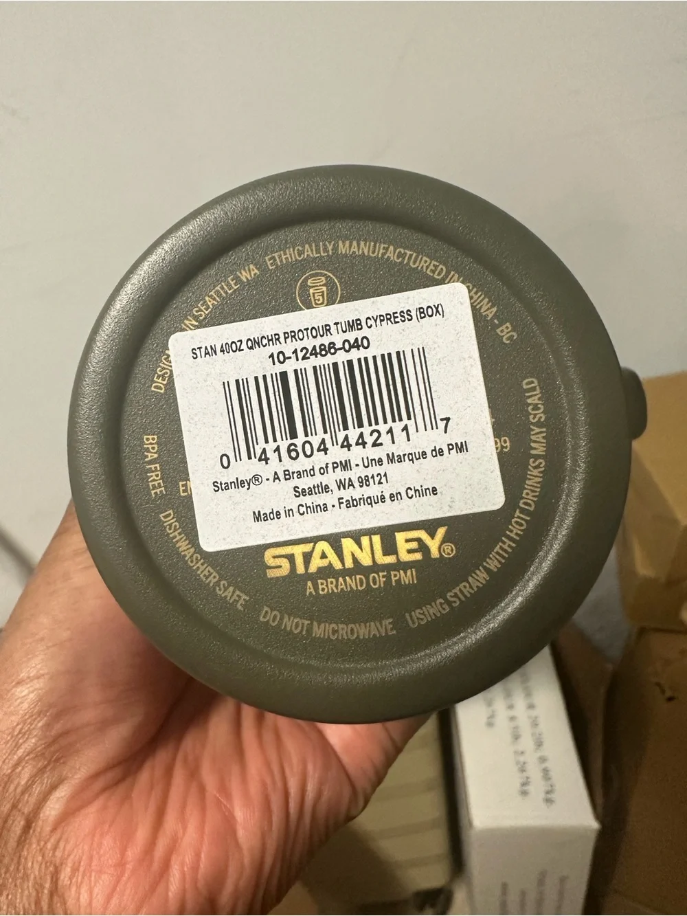 Stanley Cypress Olive Green 40oz Quencher